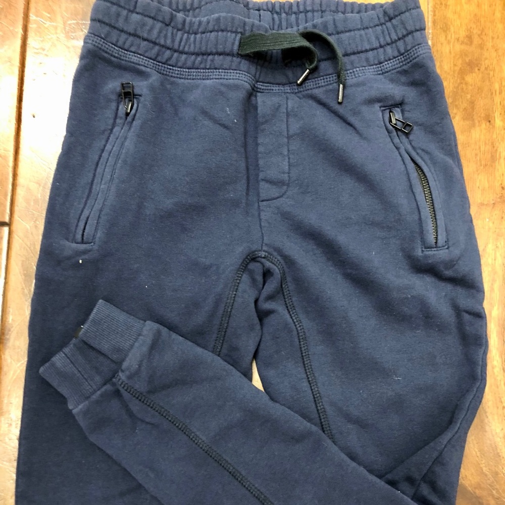 Molo knit joggers in Navy